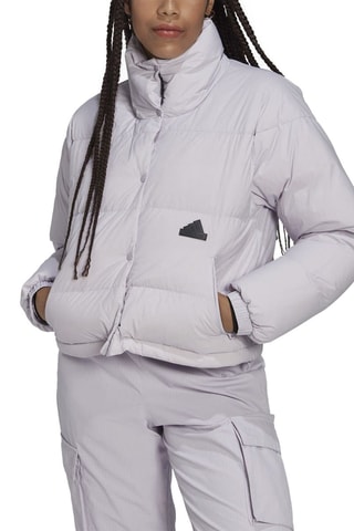 Gewatteerde Jas W New Puff Jkt- Lichtgrijs