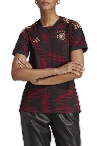 Maillot de football Allemagne Coupe du monde 2022 - Noir - Adidas