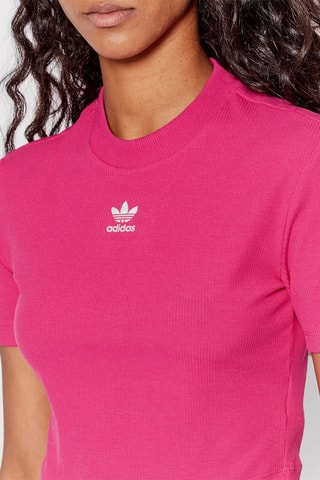 T-shirt cropped Essentials - Rose - Adidas