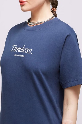 T-shirt - Marineblauw - New Balance