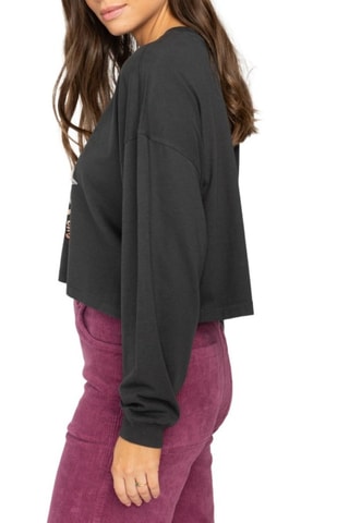 Cropped T-shirt - Zwart - Billabong