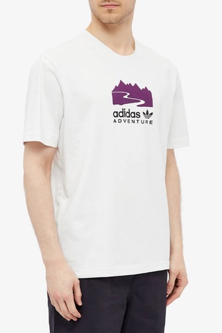 T-shirt Originals Adventure - Blanc - Adidas