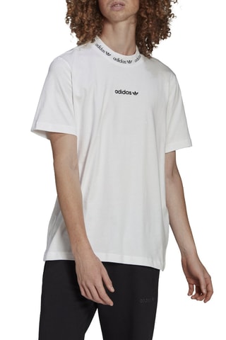T-shirt Trefoil Linear Ecru