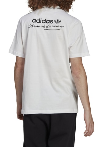T-shirt Trefoil Linear Ecru