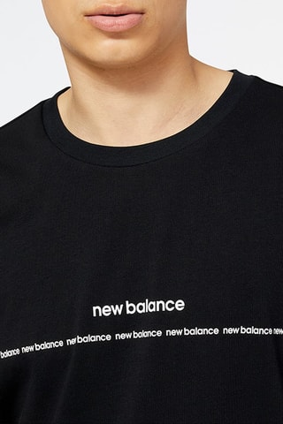 T-shirt Linear - Zwart - New Balance