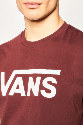 T-shirt Classic - Bordeauxrood - Vans
