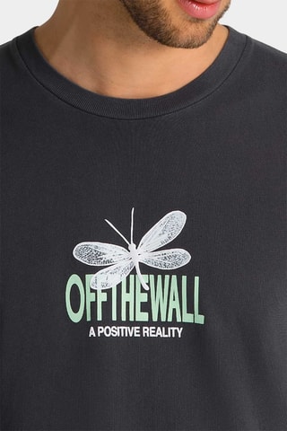 T-shirt Wildflower - Donkergrijs - Vans