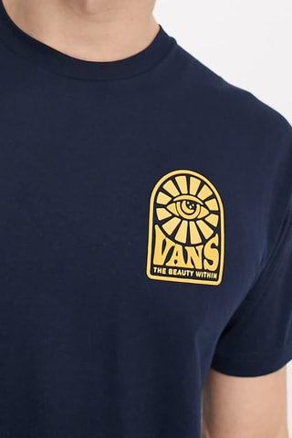 T-shirt Beauty Within - Marineblauw - Vans