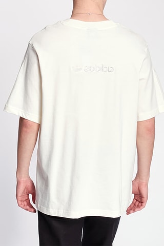 T-shirt Originals Overdyed Premium - Blanc - Adidas