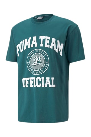 T-shirt Graphic - Smaragdgroen - Puma