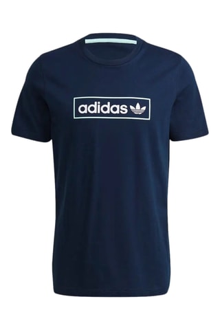 T-shirt Originals Summer Club - Marineblauw - Adidas