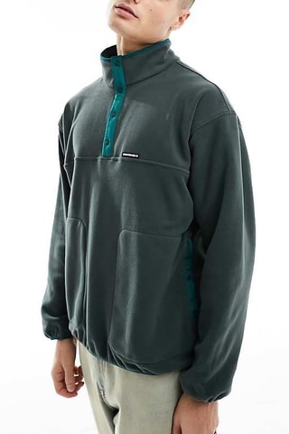 Fleece Sweater Pop Over - Groen - Converse