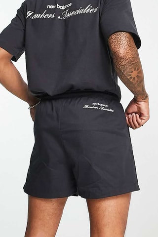 Short Members Club - Zwart - New Balance