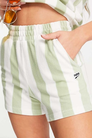 Short Hoge Taille Downtown - Lichtgroen - Puma