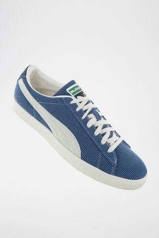 Baskets en nubuck - Bleu clair
