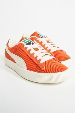 Baskets en nubuck - Orange