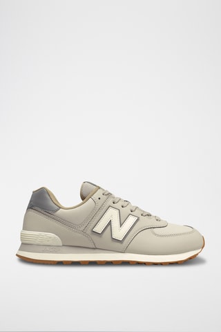 Sneakers 574 - Lichtgrijs en Wit