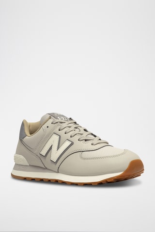 Sneakers 574 - Lichtgrijs en Wit