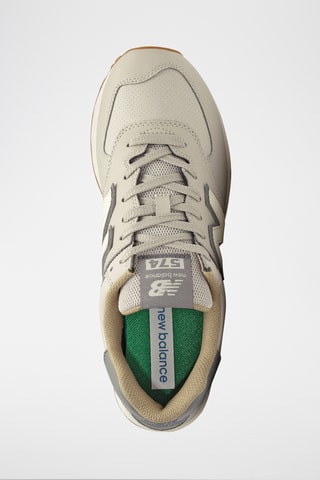Sneakers 574 - Lichtgrijs en Wit