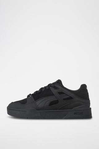 Leren Sneakers - Zwart