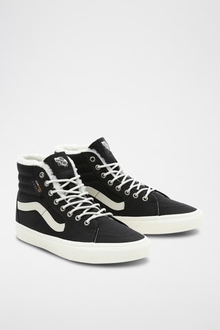 Hoge Nubuck Sneakers - Zwart