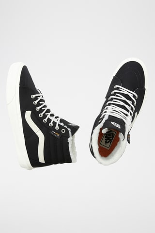Hoge Nubuck Sneakers - Zwart