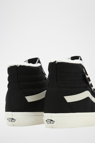 Hoge Nubuck Sneakers - Zwart