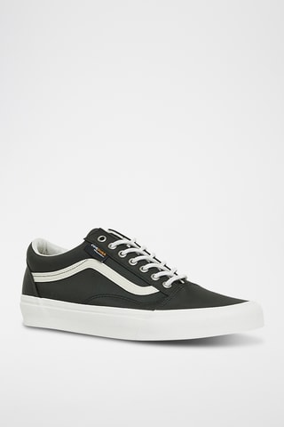 Leren Sneakers - Groen