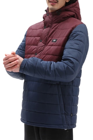 Gewatteerde Jas met Capuchon - Marineblauw