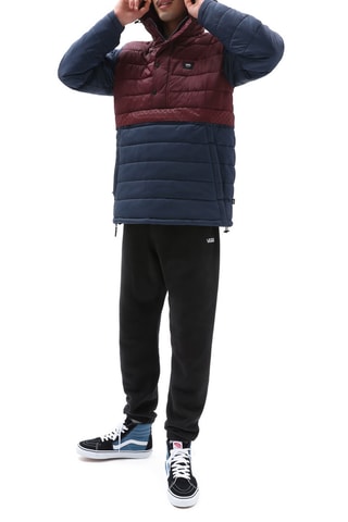 Gewatteerde Jas met Capuchon - Marineblauw