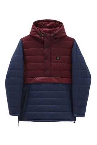 Gewatteerde Jas met Capuchon - Marineblauw