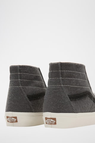 Hoge Nubuck Sneakers - Grijs