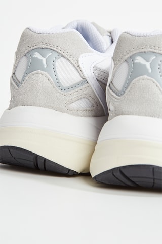 Leren Sneakers - Lichtgrijs