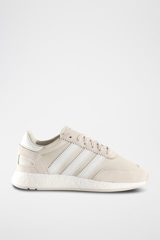 Leren Sneakers - Lichtgrijs