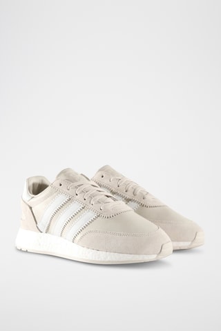 Leren Sneakers - Lichtgrijs