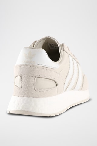 Leren Sneakers - Lichtgrijs