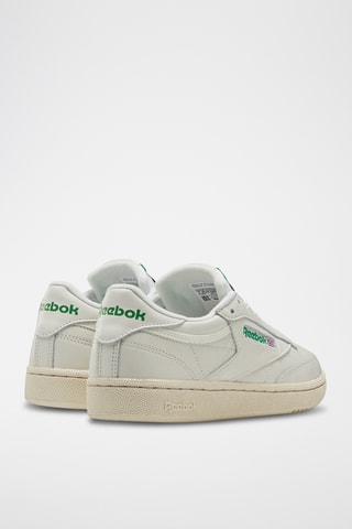Leren Sneakers - Ecru