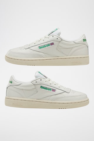 Leren Sneakers - Ecru
