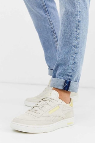 Nubuck Sneakers - Beige