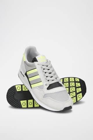 Leren Sneakers - Lichtgrijs