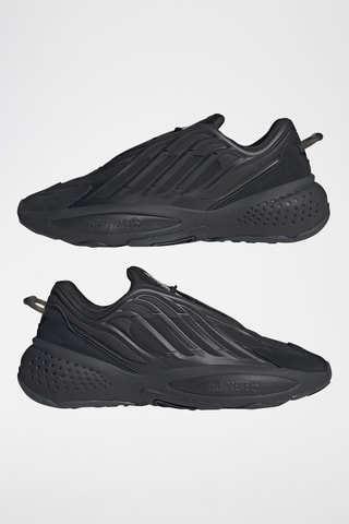 Leren Trainingsschoenen - Zwart