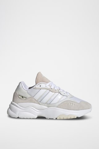 Leren Trainingsschoenen - Wit
