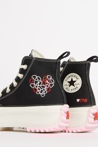 Hoge Platform Sneakers - Zwart