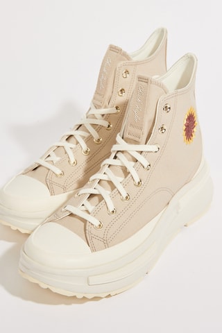 Hoge Platform Sneakers - Grijs
