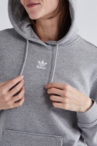 Sweater met Capuchon - Gemêleerd Grijs