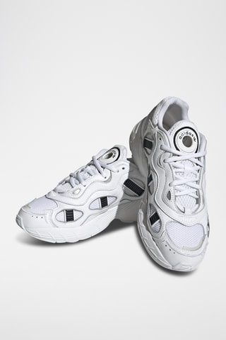 Leren Trainingsschoenen - Wit