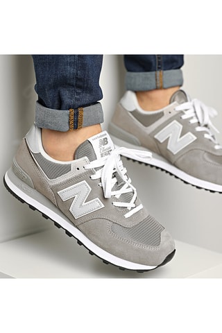 Nubuck Sneakers 574 - Grijs