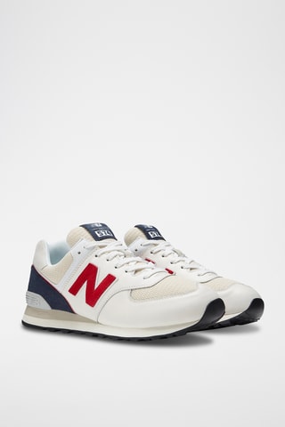 Leren Sneakers 574 - Wit