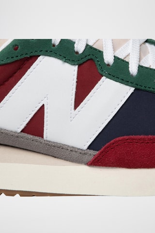Nubuck Trainingsschoenen 237 - Rood en Marineblauw