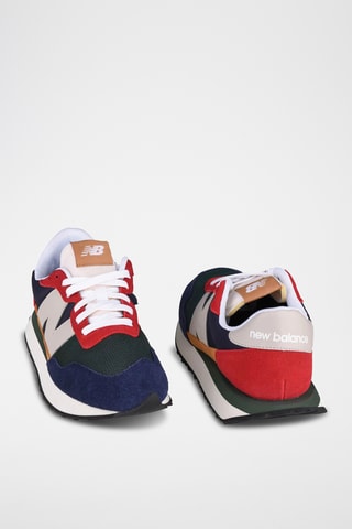 Nubuck Trainingsschoenen 237 - Marineblauw en Groen